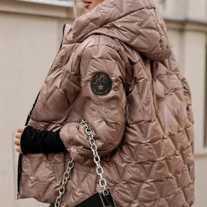 Lunara™ | Čtvercová Zimní Bunda | Teplá, Lehká a Stylová