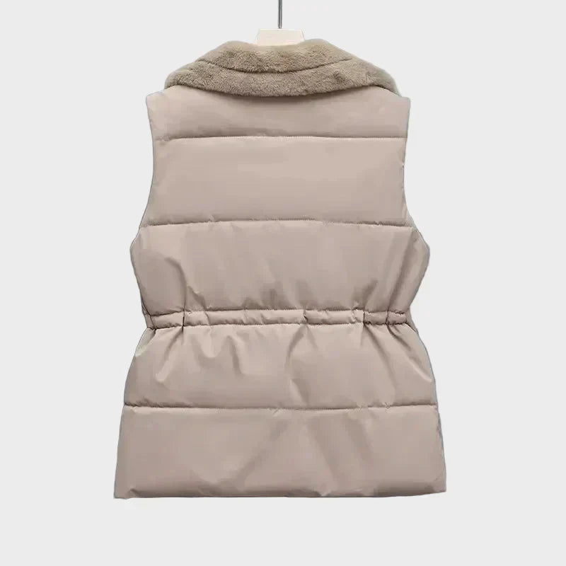 Eina | Puffer vesty s čtvercovým designem