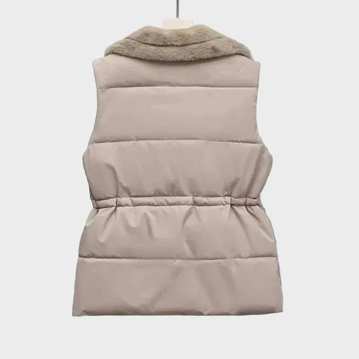 Eina | Puffer vesty s čtvercovým designem
