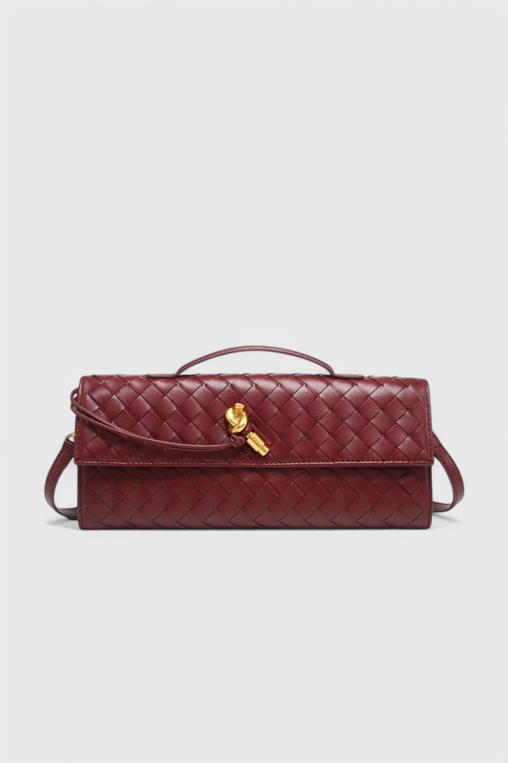 Melanie Clutch kabelka se zlatými uzly