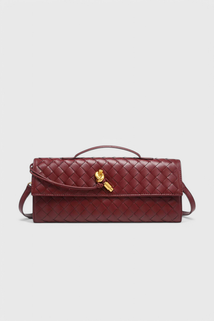 Melanie Clutch kabelka se zlatými uzly