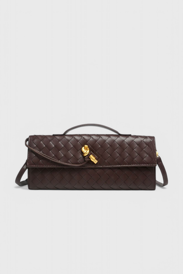 Melanie Clutch kabelka se zlatými uzly