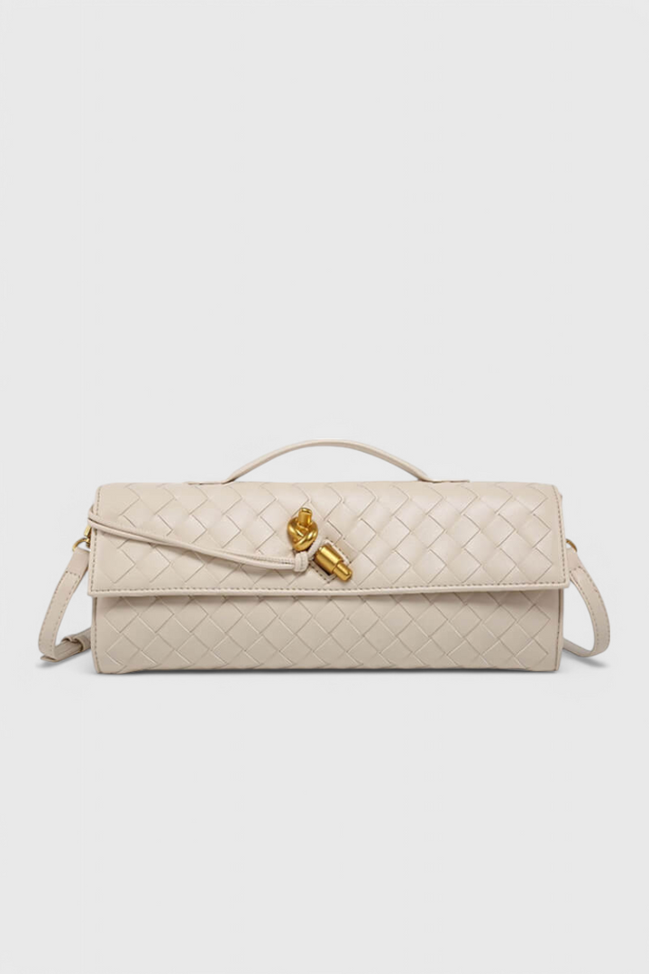 Melanie Clutch kabelka se zlatými uzly