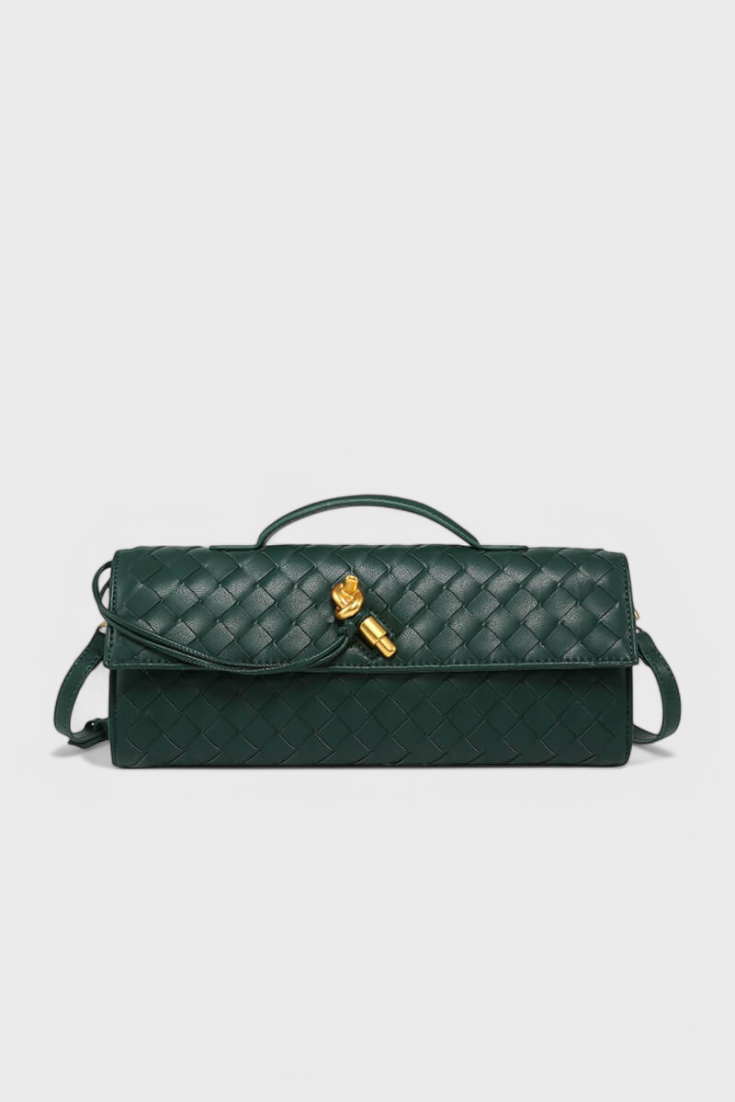 Melanie Clutch kabelka se zlatými uzly