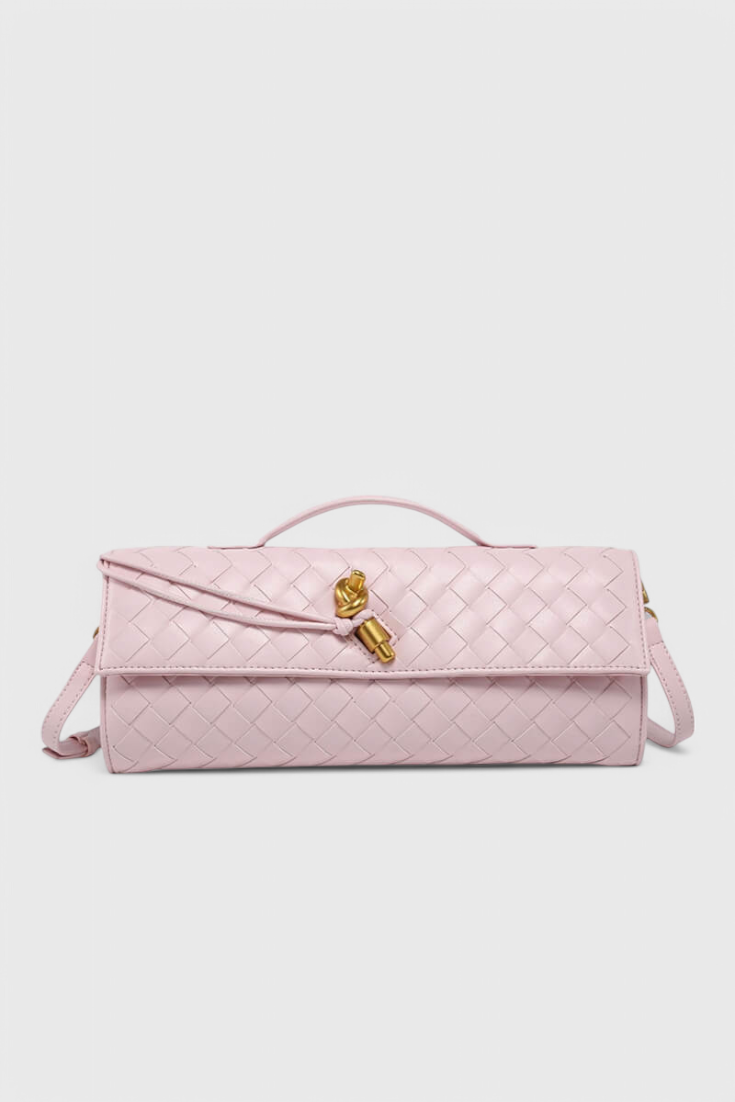 Melanie Clutch kabelka se zlatými uzly