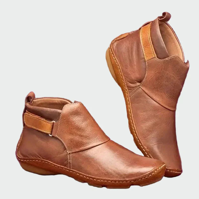 Ortopedické kožené boty
