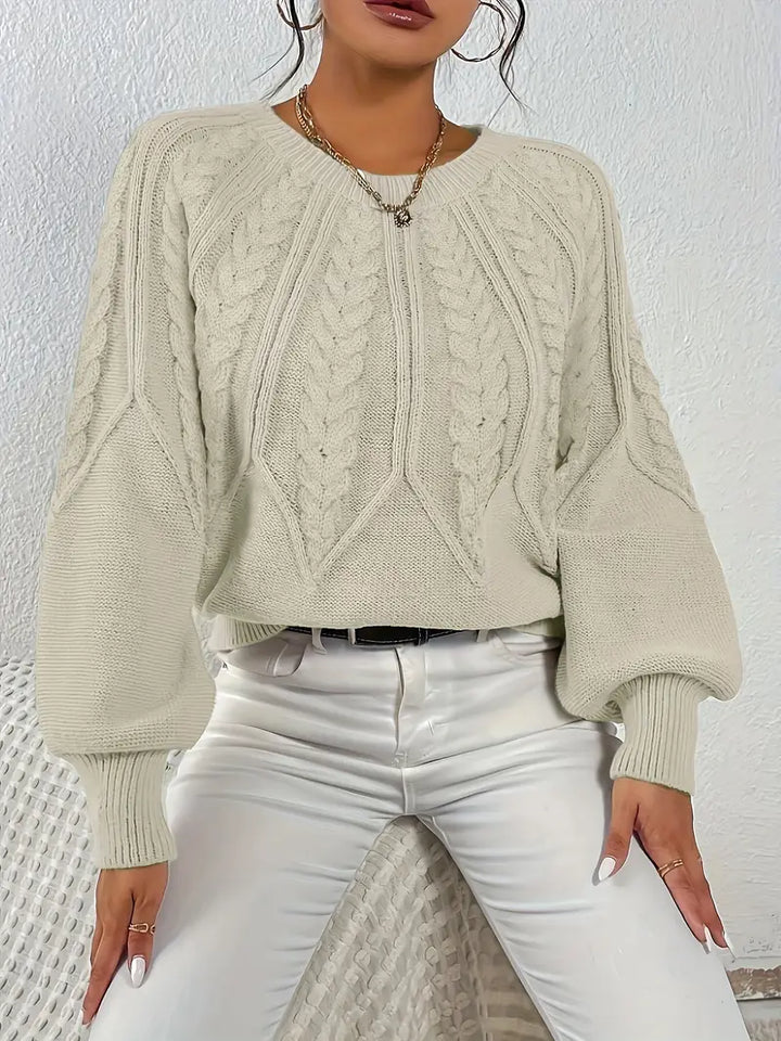 Özden - Elegantní Svetr s Dlouhým Rukávem