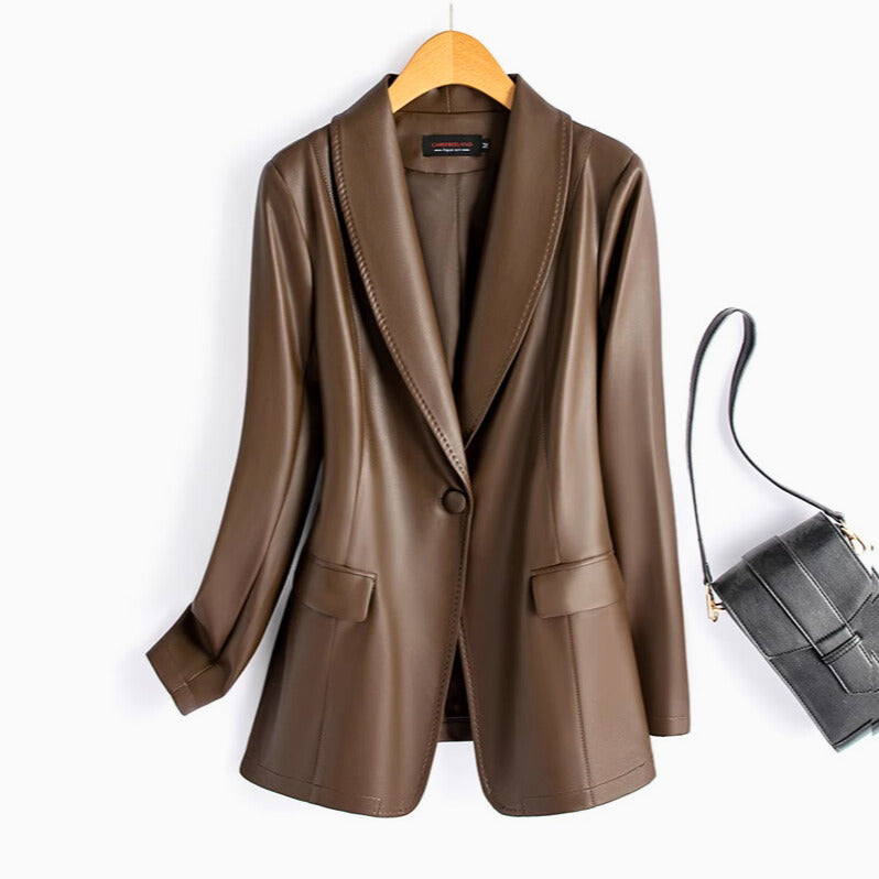 Riviera Kožený Blazer