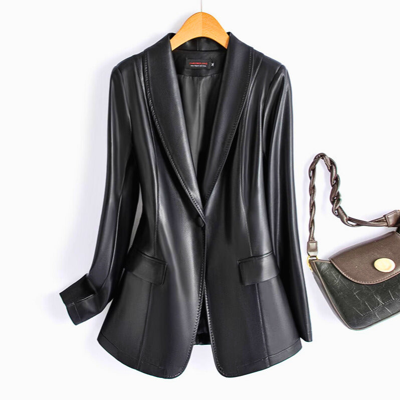 Riviera Kožený Blazer