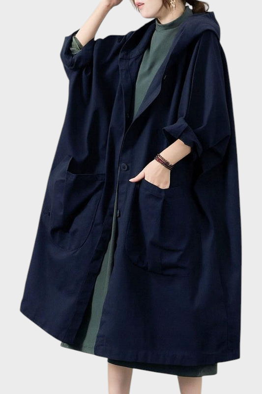 Calli | Vysoká blůza pro všechny, oversized, voděodolná bunda
