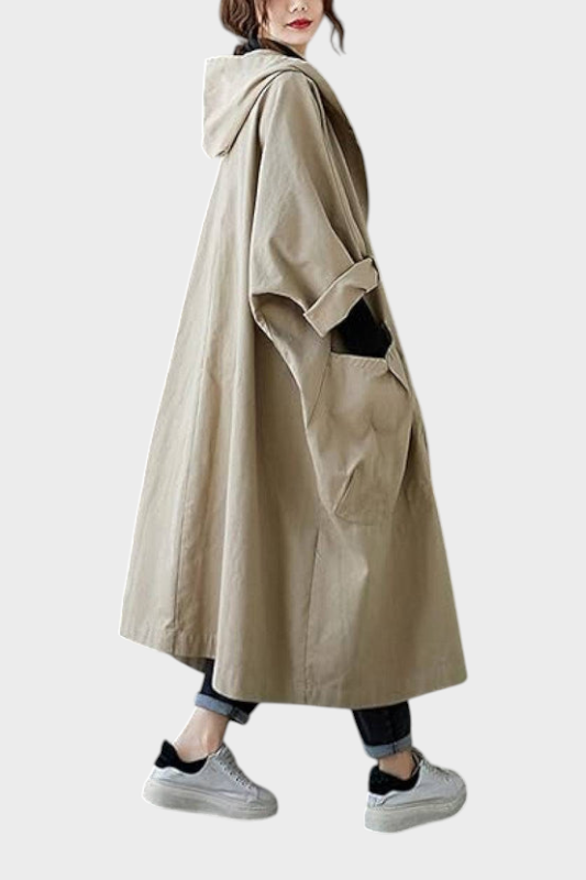 Calli | Vysoká blůza pro všechny, oversized, voděodolná bunda