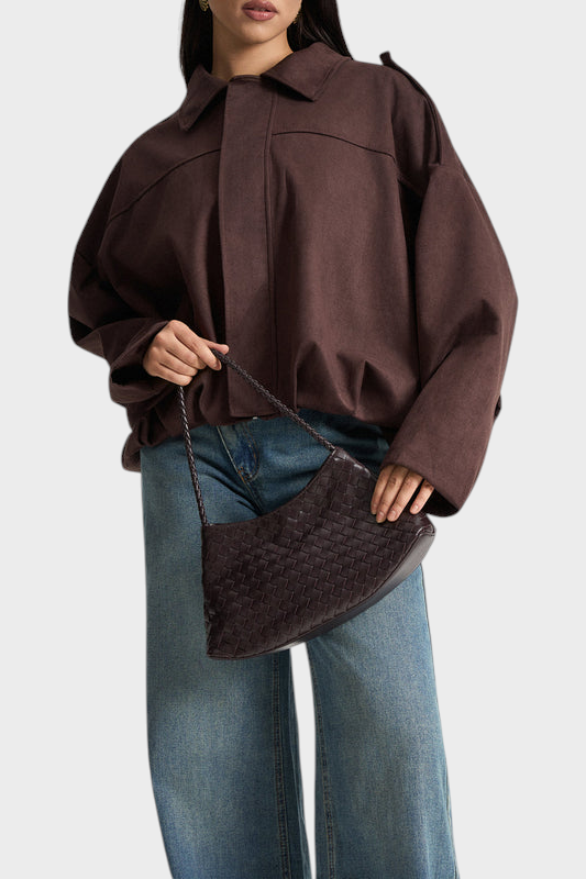 Vita | Suedová bomber bunda